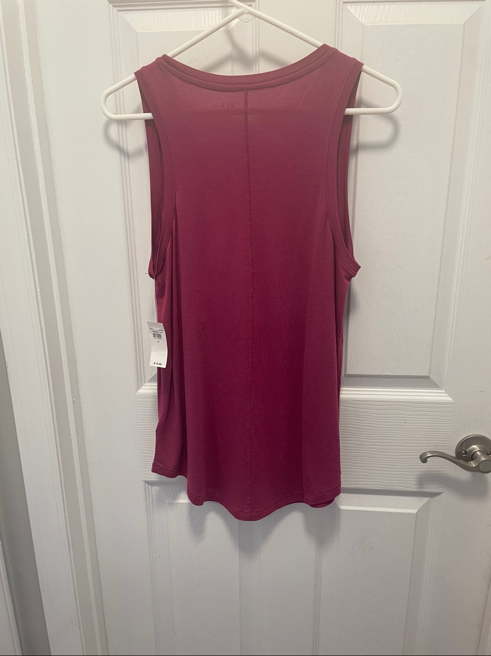 GAP Women's Scoop Neck Tank - Berry - Picture 2 of 4